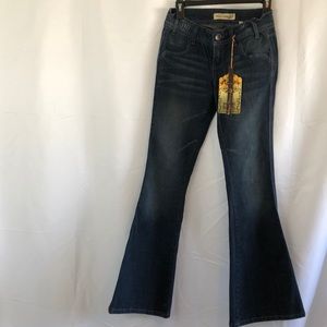Paris Blue Super Flare Jeans Size 3J NWT